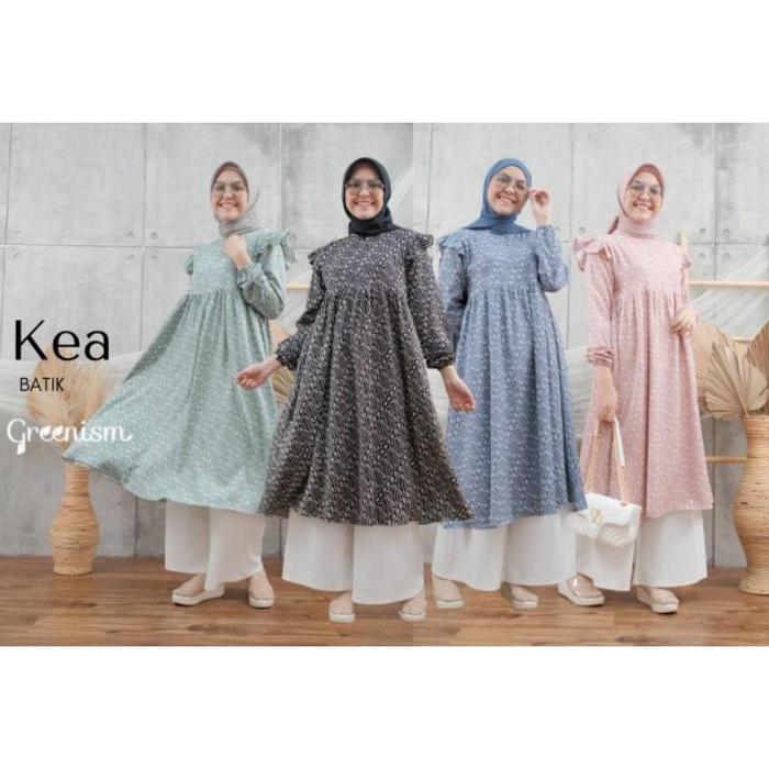 Kea Batik Tunik By Greenism/Tunik Only/Daily Outfit/Tunik Batik