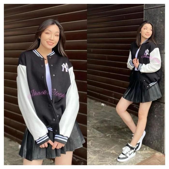 N & Y Outfit Varsity Jaket Baseball Premium Outerwear Jaket Baseball