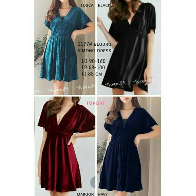 Bludru Outfit Model Dress Bludru Dress Bodycon
