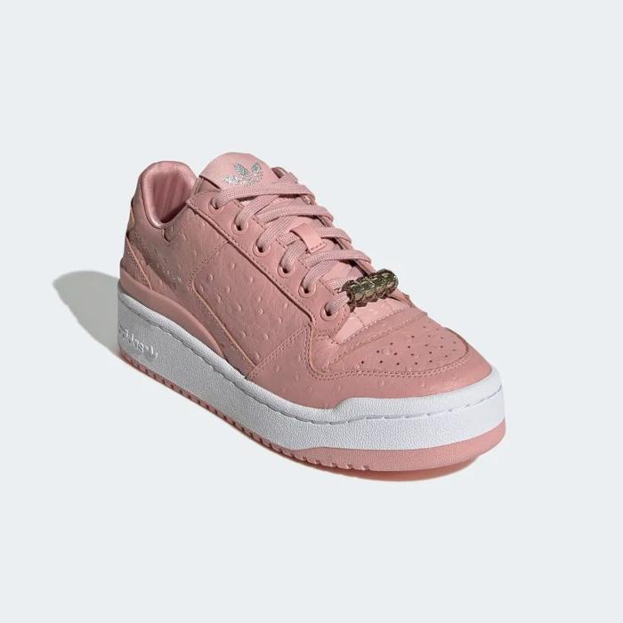 SEPATU ADIDAS FORUM BOLD PINK / WHITE ORIGINAL