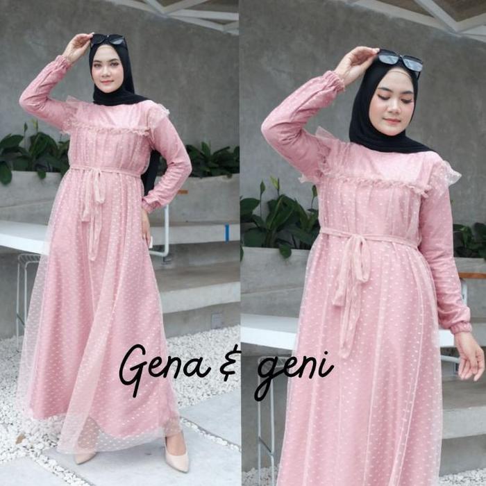 Daisy/ Raisa / Isyana Dress Tile Dot Premium Dotty Dress Outfit