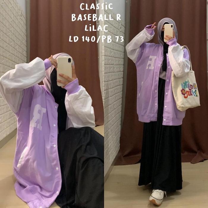 Baseball Jaket By Aruna Outfit