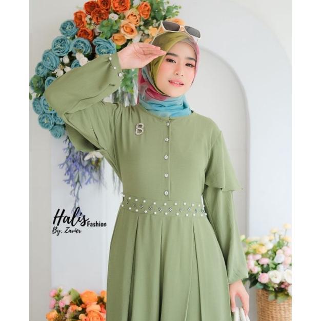 Gamis Mewah By Halis || Gamis Halis || Dress Halis || Outfit Kondangan
