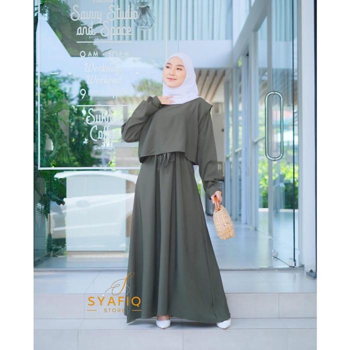 Syafiq - Andin Dress X Ria Ricis - Outfit Muslimah Terbaru - Fashion