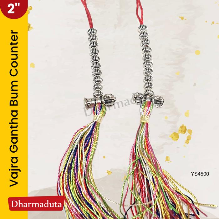 Bum Japamala Counter Vajra Bell Alat Ritual Buddha Tantrayana Tibet