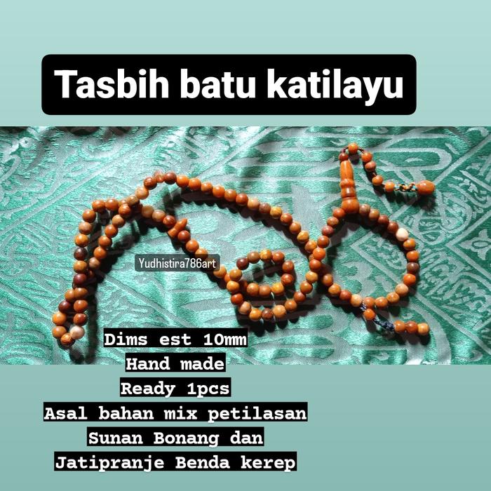 tasbih batu katilayu bukan marjan laut merah