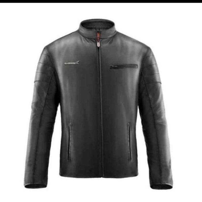 Elegant leather jacket jaket motor kulit Honda original