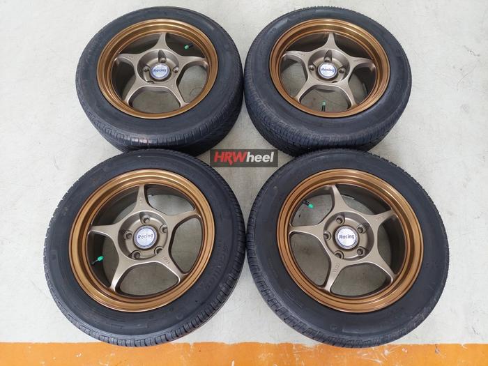 Velg Mobil Second ENKEI TULANG R15X7 5X114,3 ET38 BAN 185 60 R15