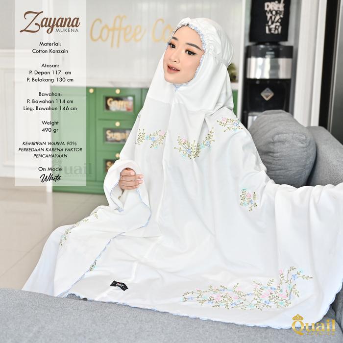 Mukena Katun Dewasa Quail ZAYANA
