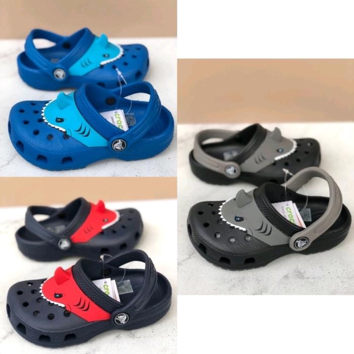 Sendal Crocs Sharks / Baby Sharks / Sendal Clogs Hiu