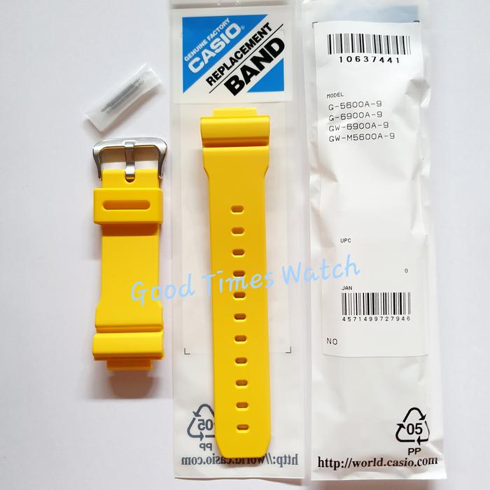 STRAP G-SHOCK G-5600A-9 G 6900A GW M5600A G 5600 G 6900 Casio Original