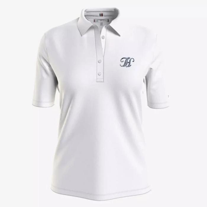 TOMMY HILFIGER - IM SLIM TH POLO (Original) - White