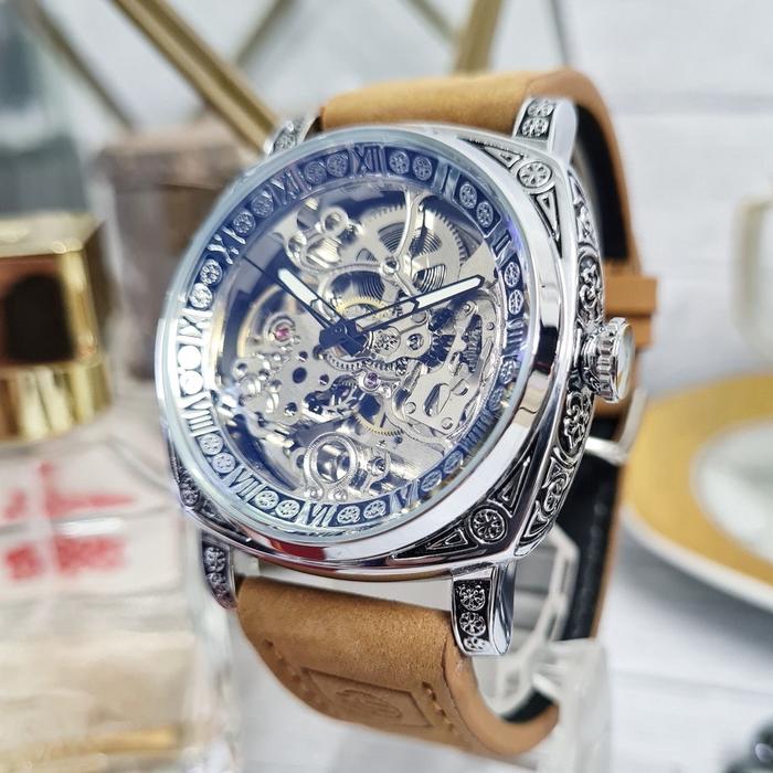 forsining Tyrant FSG8174M4B2 Jam Tangan Mekanis Pria