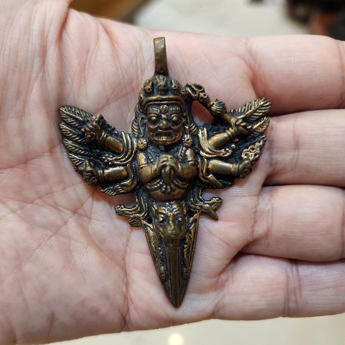 (8cm) liontin handmade nepal vajra kilaya pendant phurbha