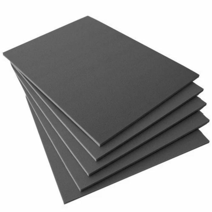 plat pvc 3mm pvc gray