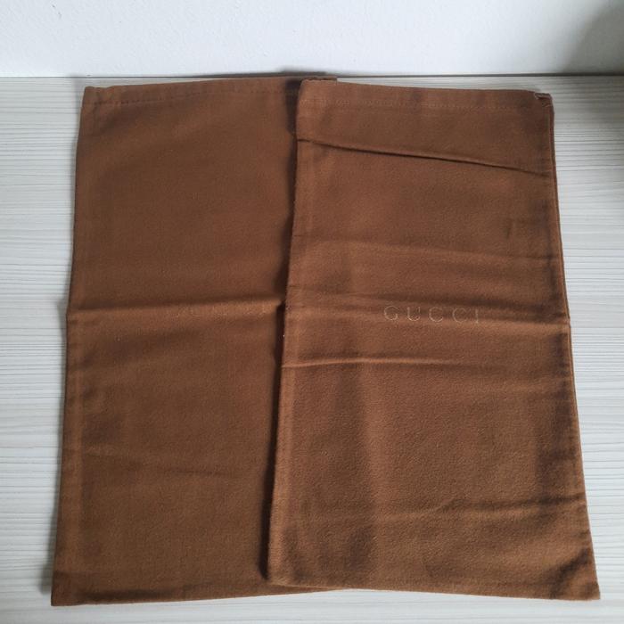 Dustbag gucci original sale 1 pasang 37x21