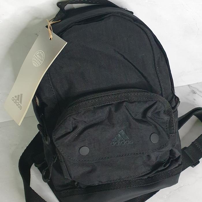 Adidas backpack ransel small original 100% nylon parasut