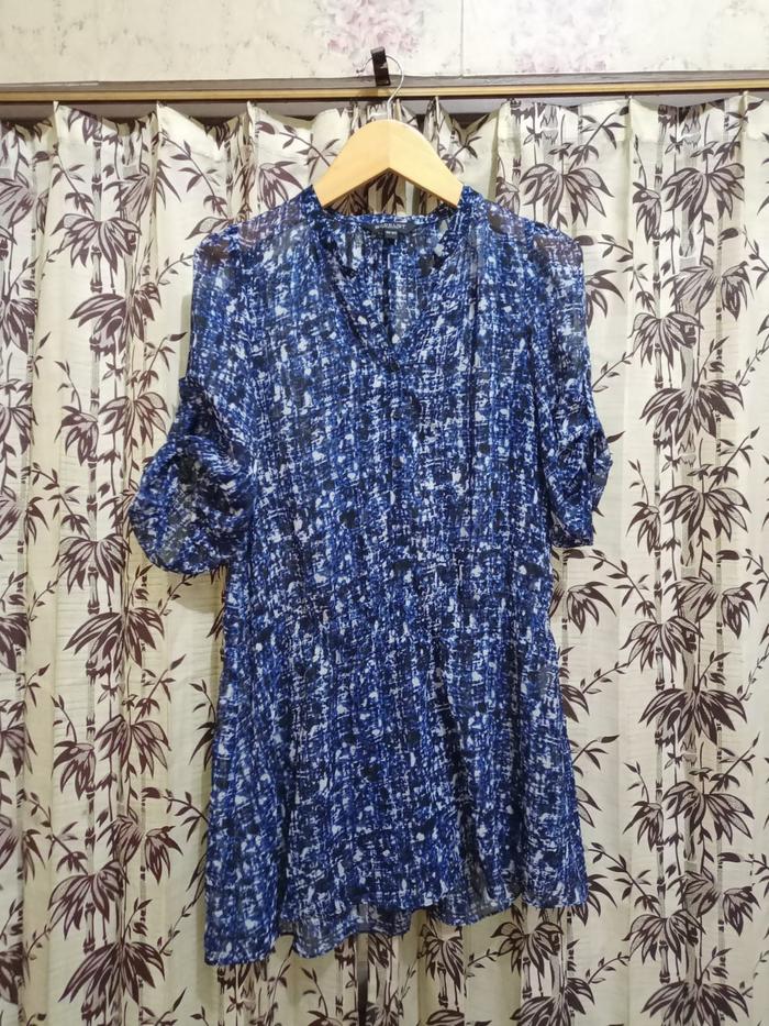 DRESS - BLOUSE - VINTAGE - DRESS WANITA THRIFT - KOREAN DRESS