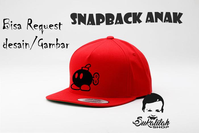 Topi snapback Anak movie game the time bomb game