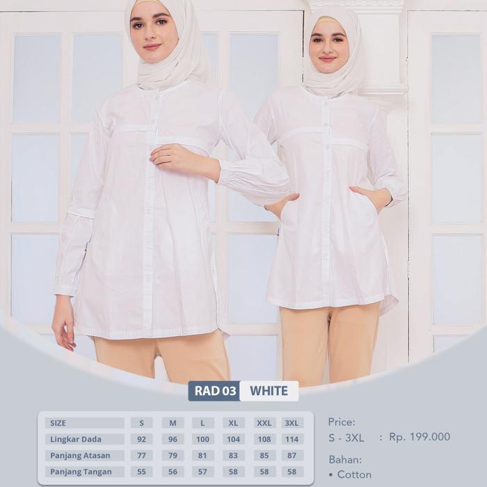 RAUNA RAD 03 White / RKD 03 White / RKD 03 PJ White / RKA 02 PJ White