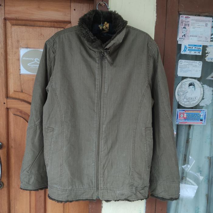 Smith's American Heavy Duty Fabric Sherpa Deck Jacket Size L