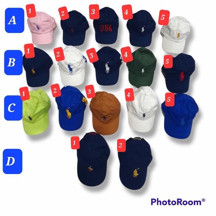 Topi keren polo softball branded prl