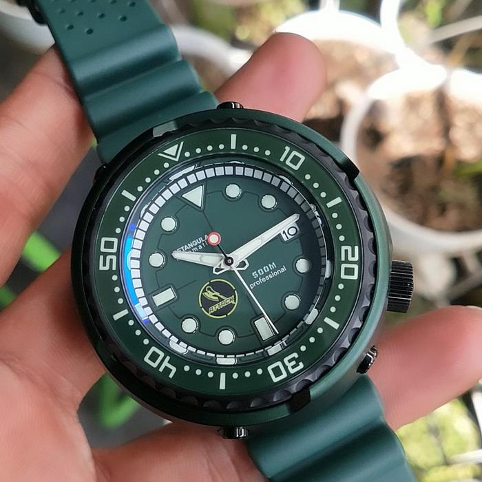 jam tangan rdunae Seiko tuna Gundam homage limited edition nh35a