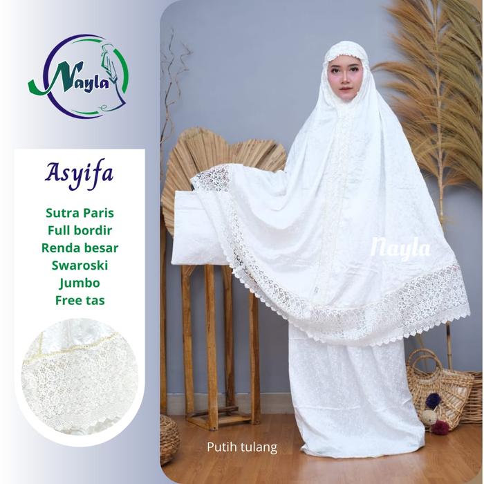 mukena silk premium Azkana