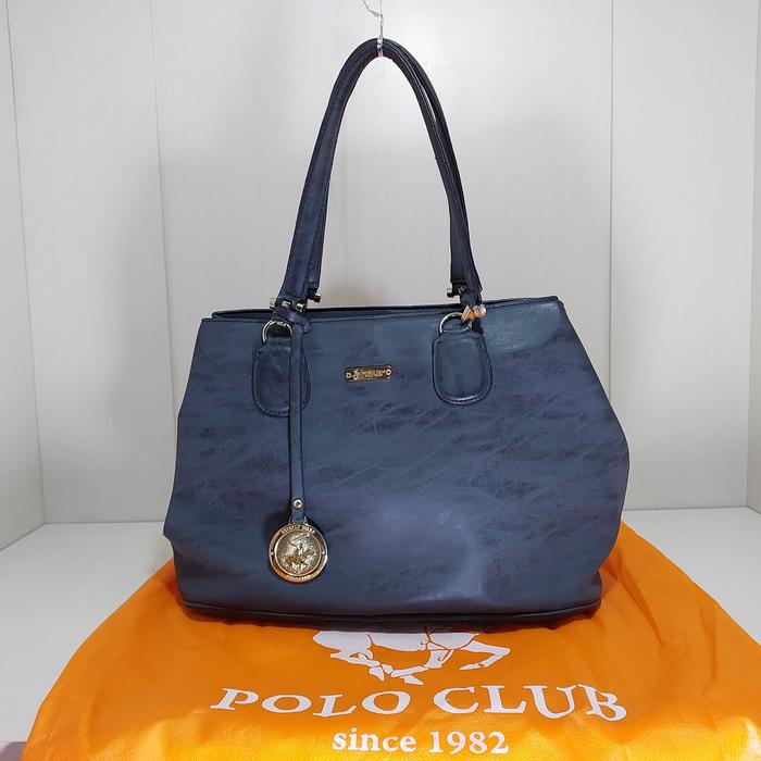 Tas Wanita Kulit Asli Handbag Polo Club Beverly Hills