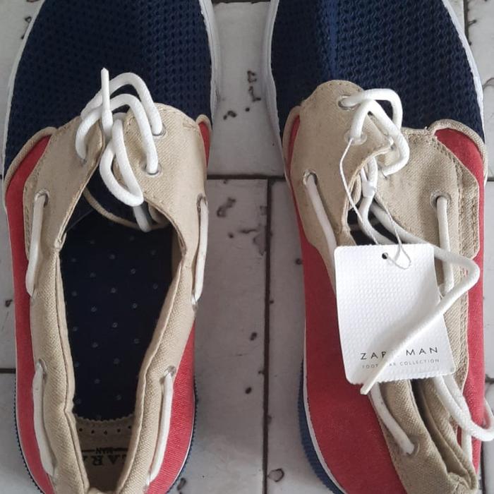 Sepatu sneakers Zara man pria original - loefers shoes 42 kombinasi
