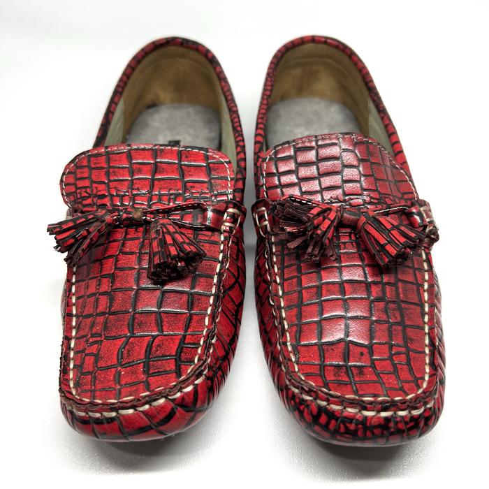 ANDRE VALENTINO Shoes Leather Cewek Preloved Cakeeeppppp Warna Merah