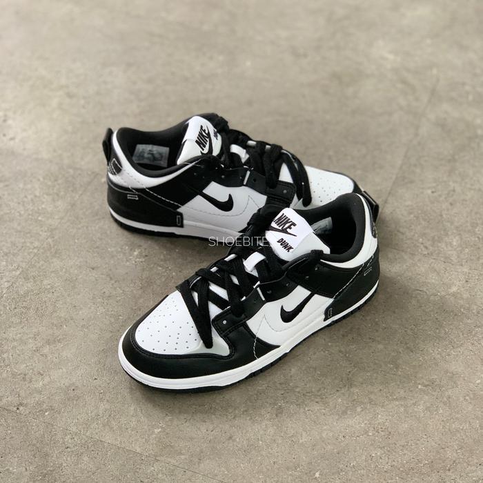 NIKE DUNK LOW WMNS DISRUPT 2 BLACK WHITE PANDA 100% AUTHENTIC