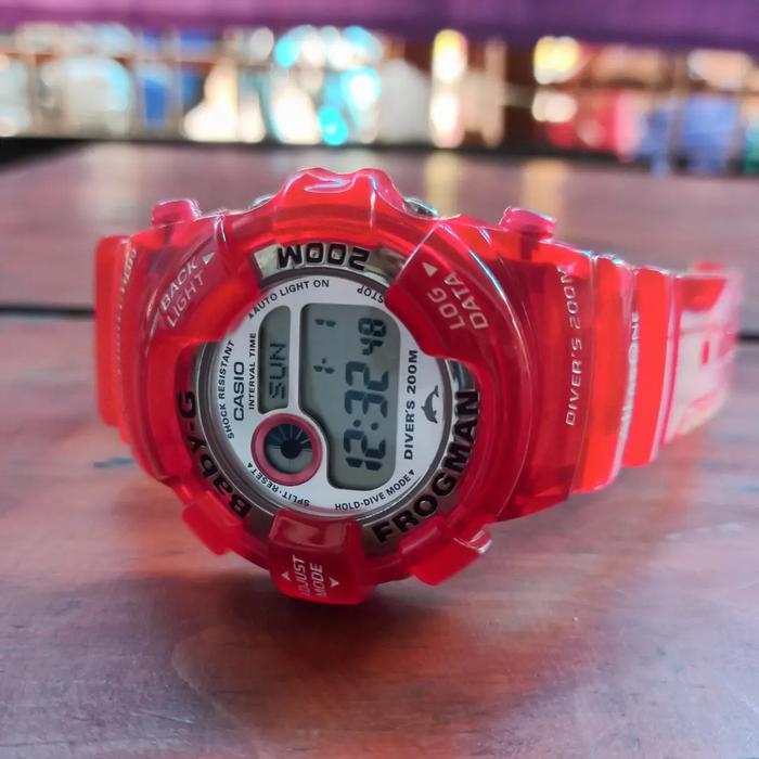jam tangan wanita casio baby g bgw 104 frogman