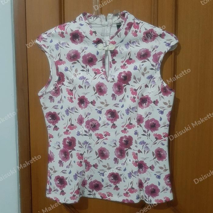 Baju cheongsam imlek (preloved)