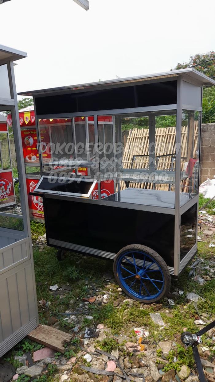 Gerobak Aluminium Roda Motor Serbaguna