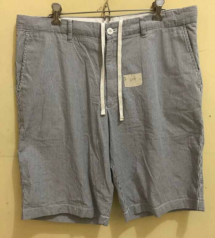 Celana chino pria Uniqlo stripe Original Second