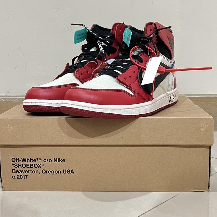 OFF-White x Nike Air Jordan 1 High Retro The 10 Chicago 100% Authentic