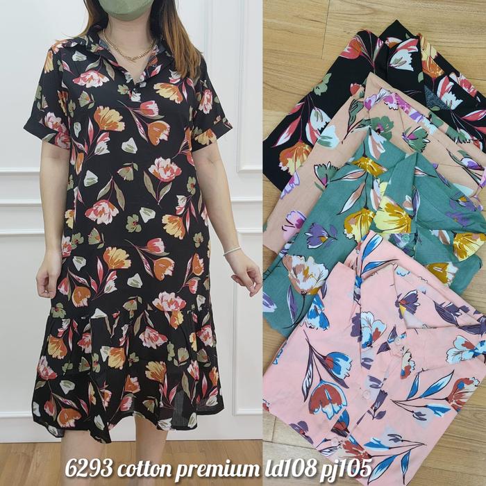 dress super jumbo korea/dress jumbo korea/dress kekinian