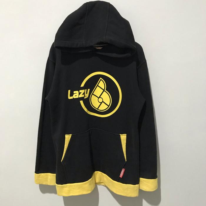 Hoodie LazyBee (black/yellow)