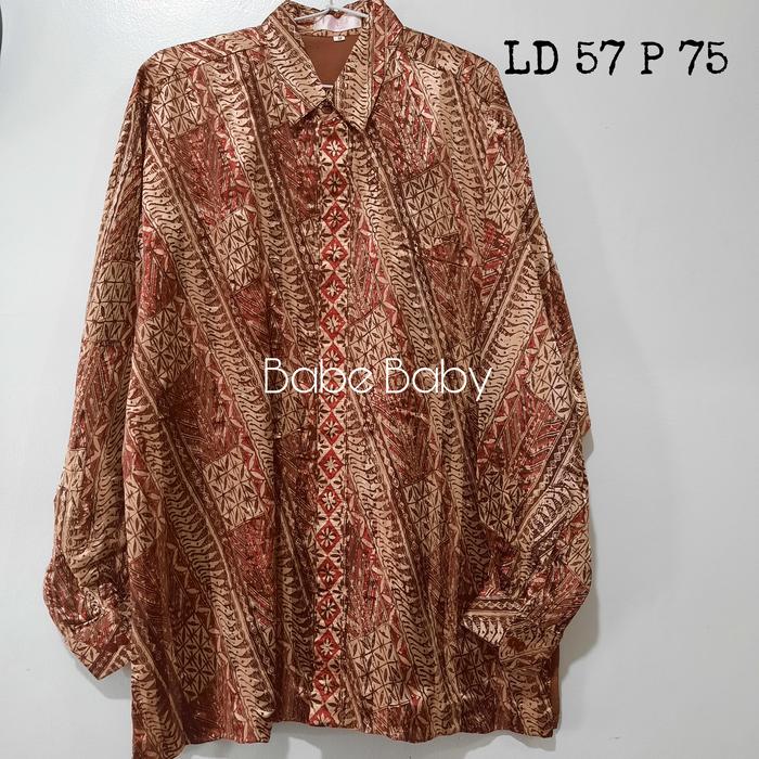 Kemeja Batik Serat Nanas Pria