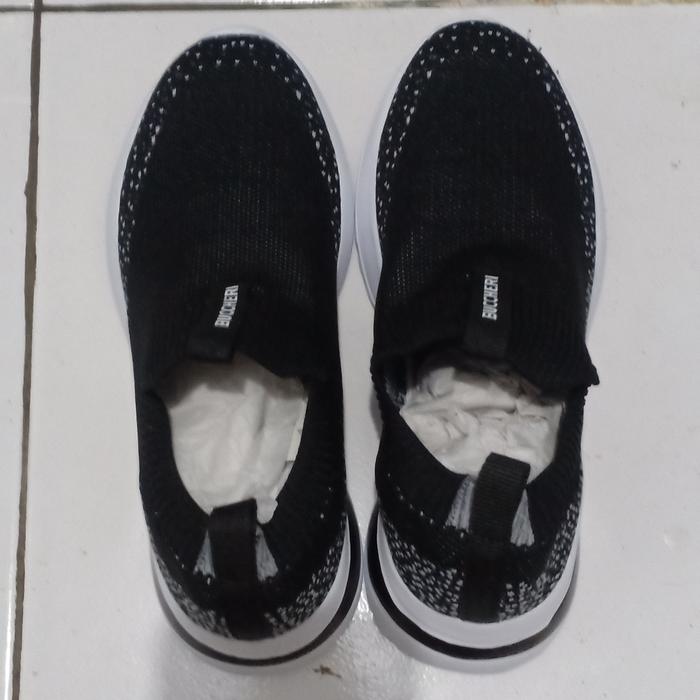 Sepatu Sneaker anak BUCCHERI karrie Black - 35