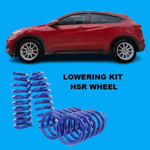 LOWERING KIT PER MOBIL HONDA HRV HSR SPRING PURWOKERTO