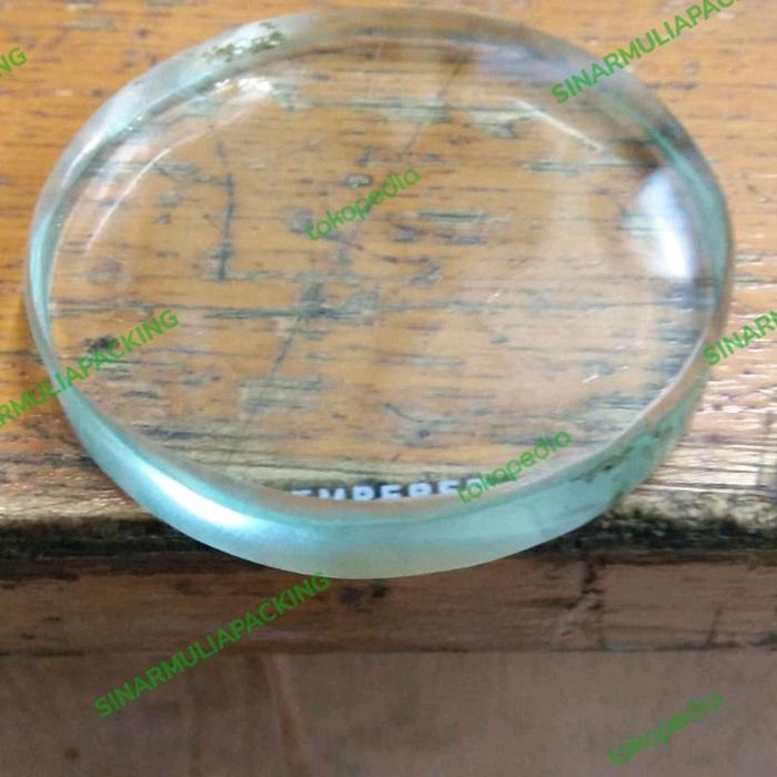 kaca tempered/ kaca tahan panas tebal 5mm x 80mm