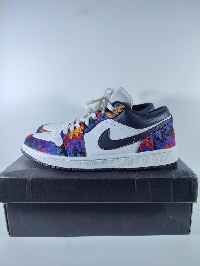 AIR JORDAN 1 LOW NOTHING BUT NET SNEAKERS AUTHENTIC 100%