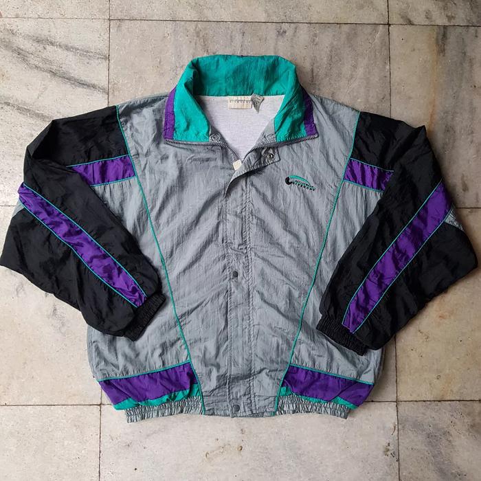 jaket vintage givenchy colour block
