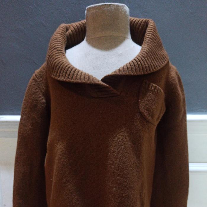 jaket sweater bahan tebal A.P.C PARIS