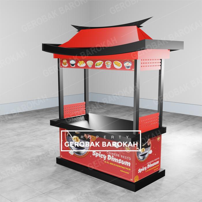 Gerobak Chinese Food/ Booth Makanan Khas China