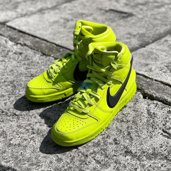 Nike Dunk High Ambush Flash Lime (100% Authentic Original)