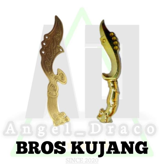Pin Kujang / Pin Kujang Sunda / Bros Kujang