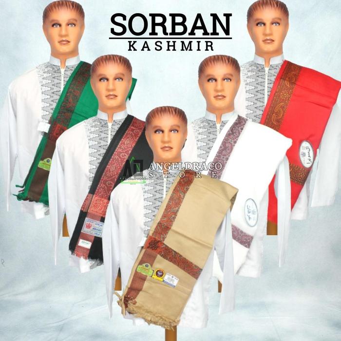 Sorban Kashmiri Panjang / Sorban Arifat / Sorban Kashmir / Sorban